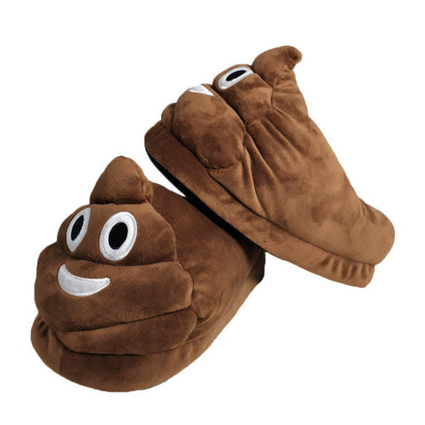 Emoji Slippers Plush